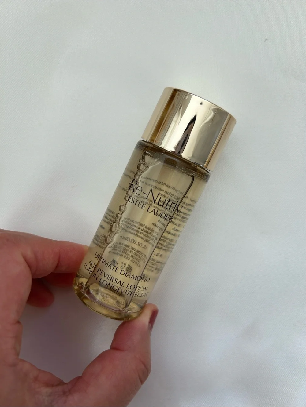 Estée Lauder Re-Nutriv lotion.
